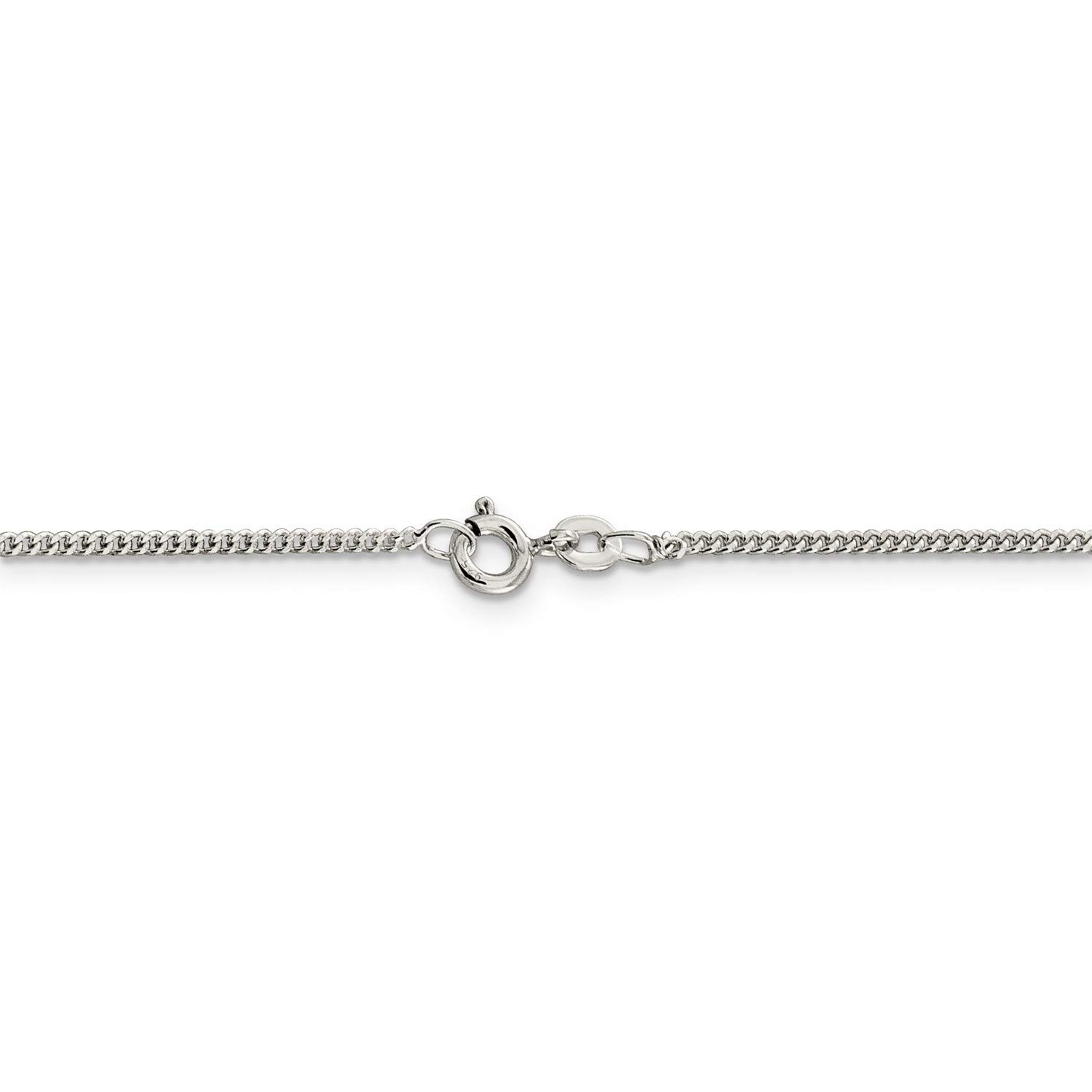 .925 Sterling Silver Curb Chain Necklace, Bracelet & Anklet Set - Durable Jewelry for Women & Men - Perfect for Everyday Wear, Gifts & Special Occasions