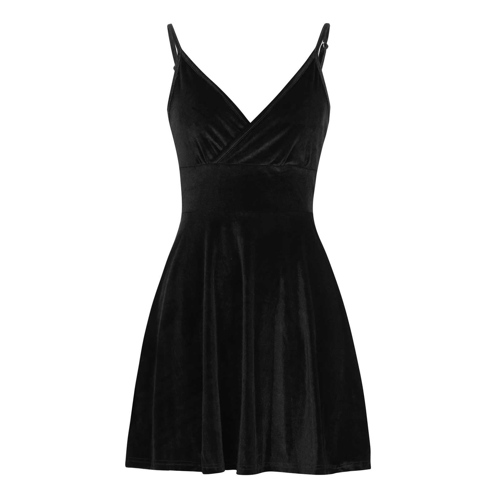 Women's Black Short Sleeve Denim Dress with Built-in Shorts - Casual Maternity Sundress for Summer, Beach, Boho Style & Everyday Wear