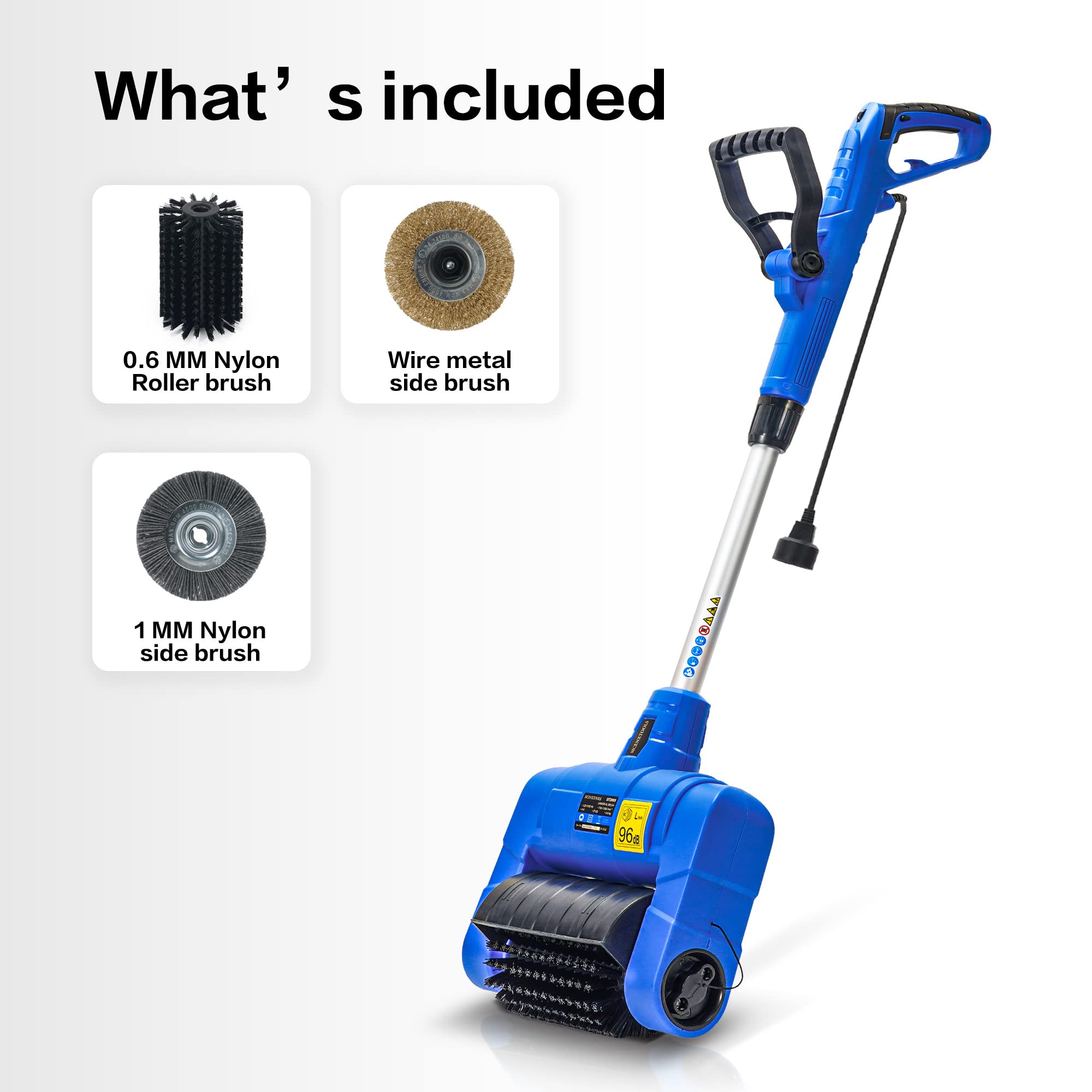 **Electric Grout Cleaner Machine – Lightweight & Powerful Tile Grout Cleaner for Floors, Patio, Brick, Carpet & Pavement | Perfect for Home, Kitchen & Outdoor Cleaning**
