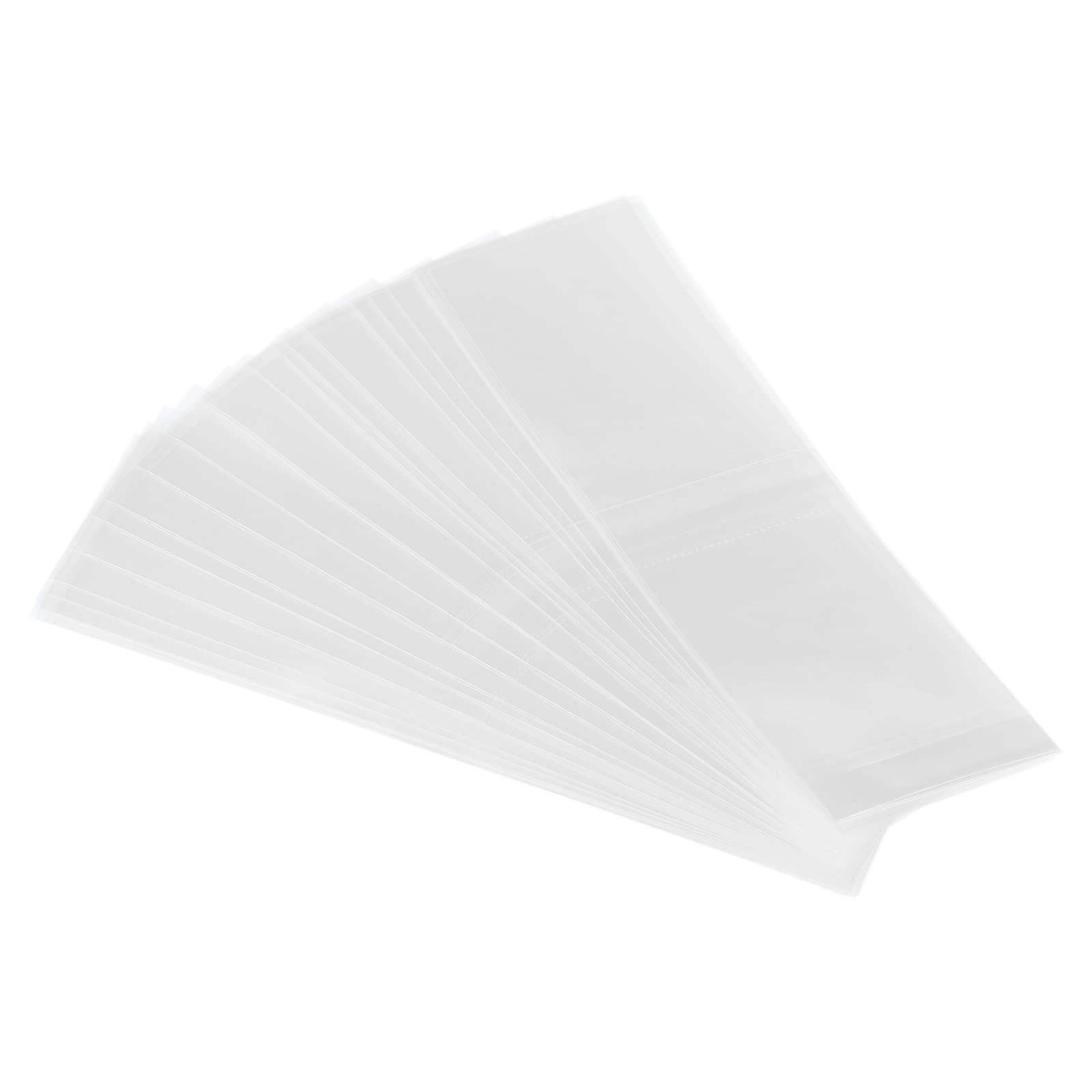 PATIKIL 400 Pack Clear PVC Heat Shrink Bands 98x30mm Perforated Shrink Wrap for Jars & Cans - Fits 2.2 to 2.24 Inch Cap Diameter - Ideal for Food Packaging, DIY Crafts & Home Canning Projects