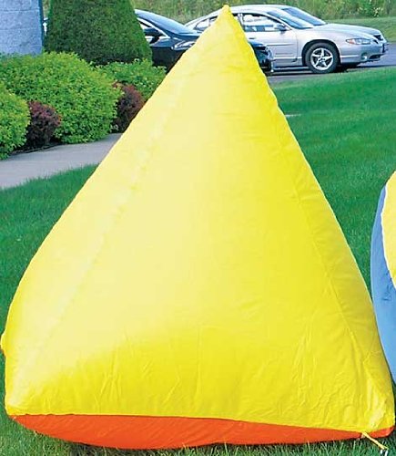 Air Lite Floater Pyramid - Lightweight Floating Pool Lounge for Adults, Inflatable Pool Float with Comfortable Backrest - Perfect for Swimming Pools, Lakes, and Beach Vacations