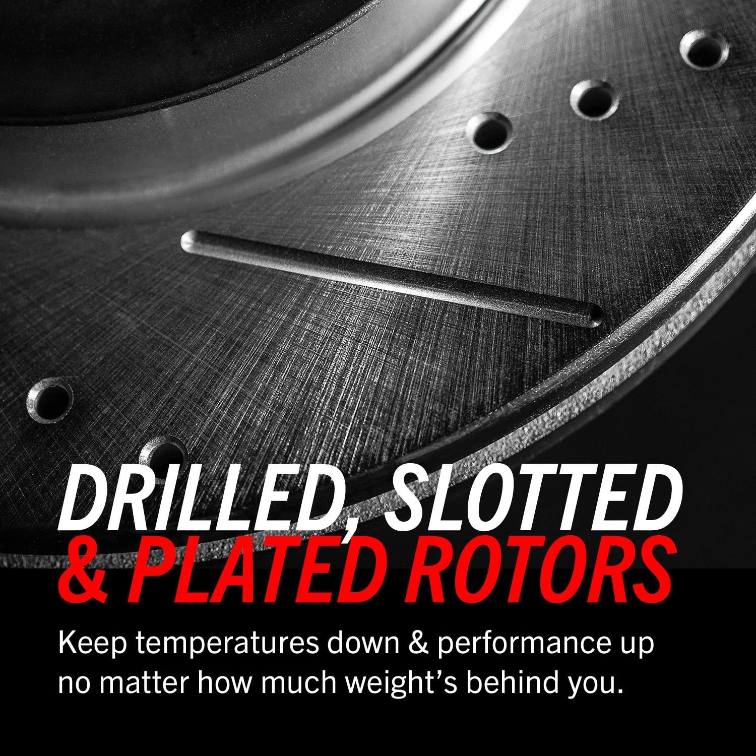 Power Stop KC1060A Z23 Evolution Front & Rear Brake Kit - Carbon-Fiber Ceramic Pads, Rotors & Calipers for High-Performance Vehicles | Perfect for Racing, Towing & Daily Driving
