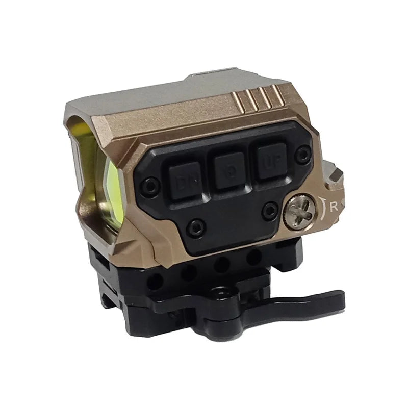 Tactical R1X Red Dot Sight Holographic Scope with IR Function - Precision Rifle Scope for Hunting & AR-15 | Ideal for Target Shooting, Home Defense & Outdoor Adventures