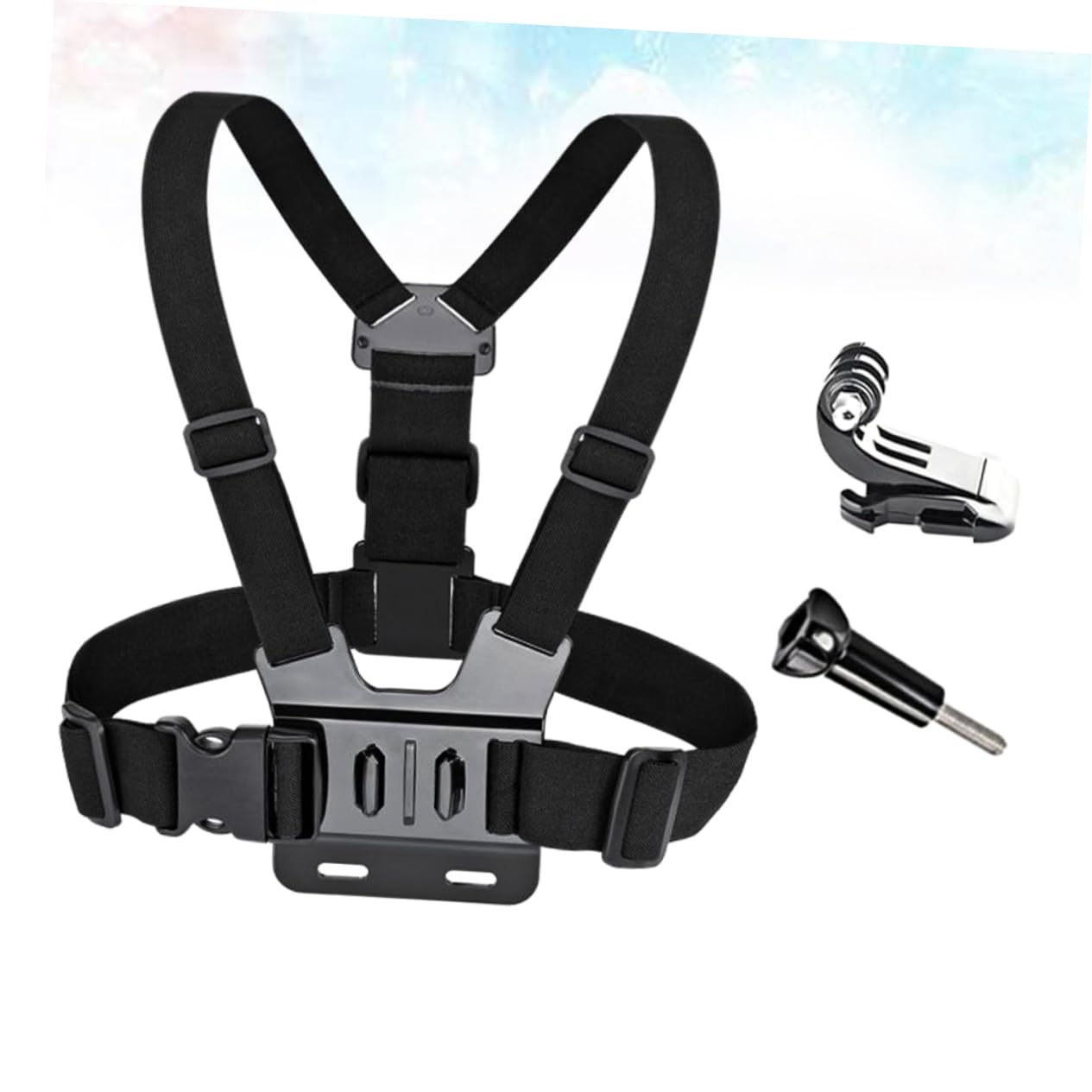 Artibetter 2-Pack Breast Tape & Chest Strap for GoPro Hero 4/3+/3/2/1 - Sports Camera Accessories for Hands-Free Action Shots During Running, Cycling & Outdoor Adventures