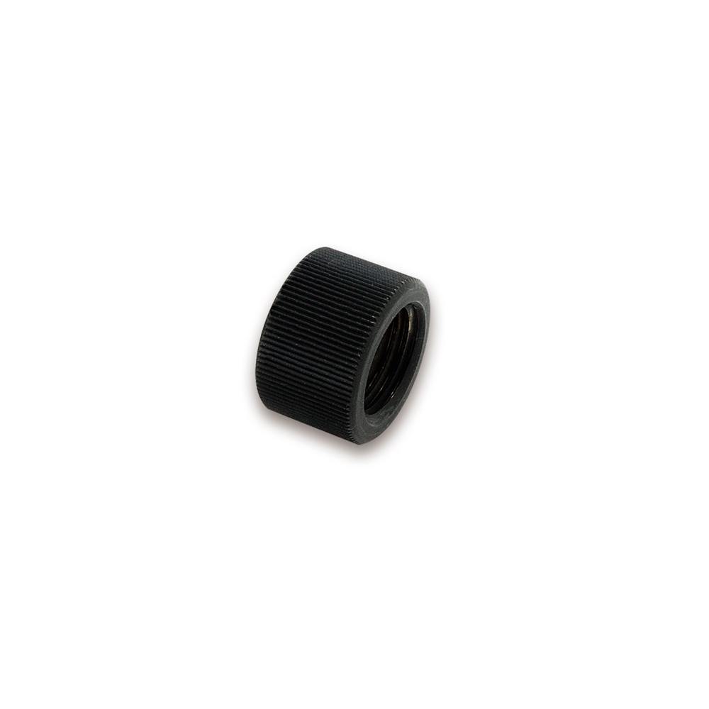 EKWB EK AF Extender 12mm F-F Black - High-Quality PC Water Cooling Fitting for Custom Liquid Cooling Systems