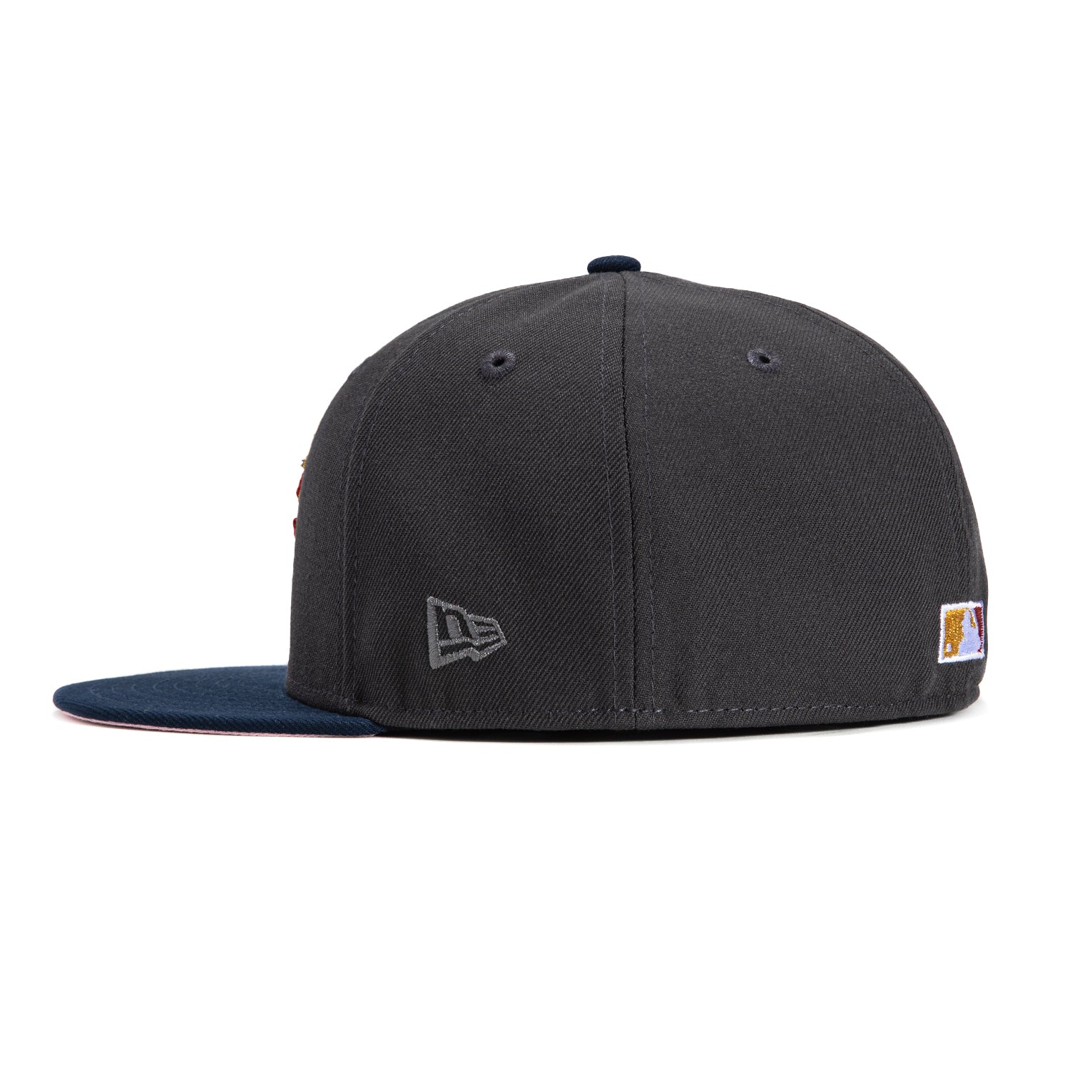 New Era 59Fifty Minnesota Twins 2010 Inaugural Patch Baseball Cap - Graphite & Navy - Official MLB Licensed Hat for Baseball Fans & Sports Collectors - Perfect for Games, Gifts & Casual Wear