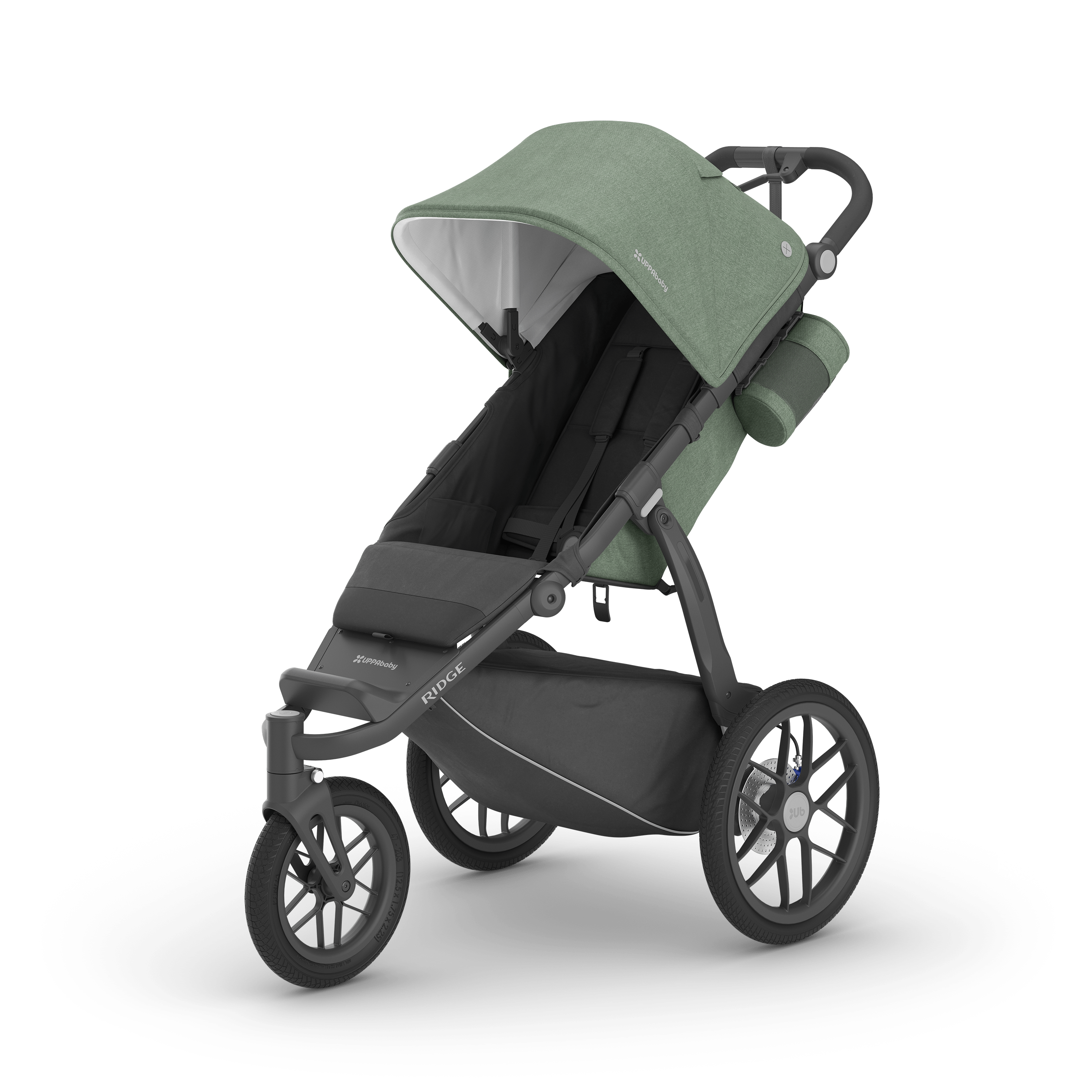 UPPAbaby Ridge All-Terrain Jogging Stroller - Lightweight Compact Travel Stroller for Running, Hiking & Outdoor Adventures