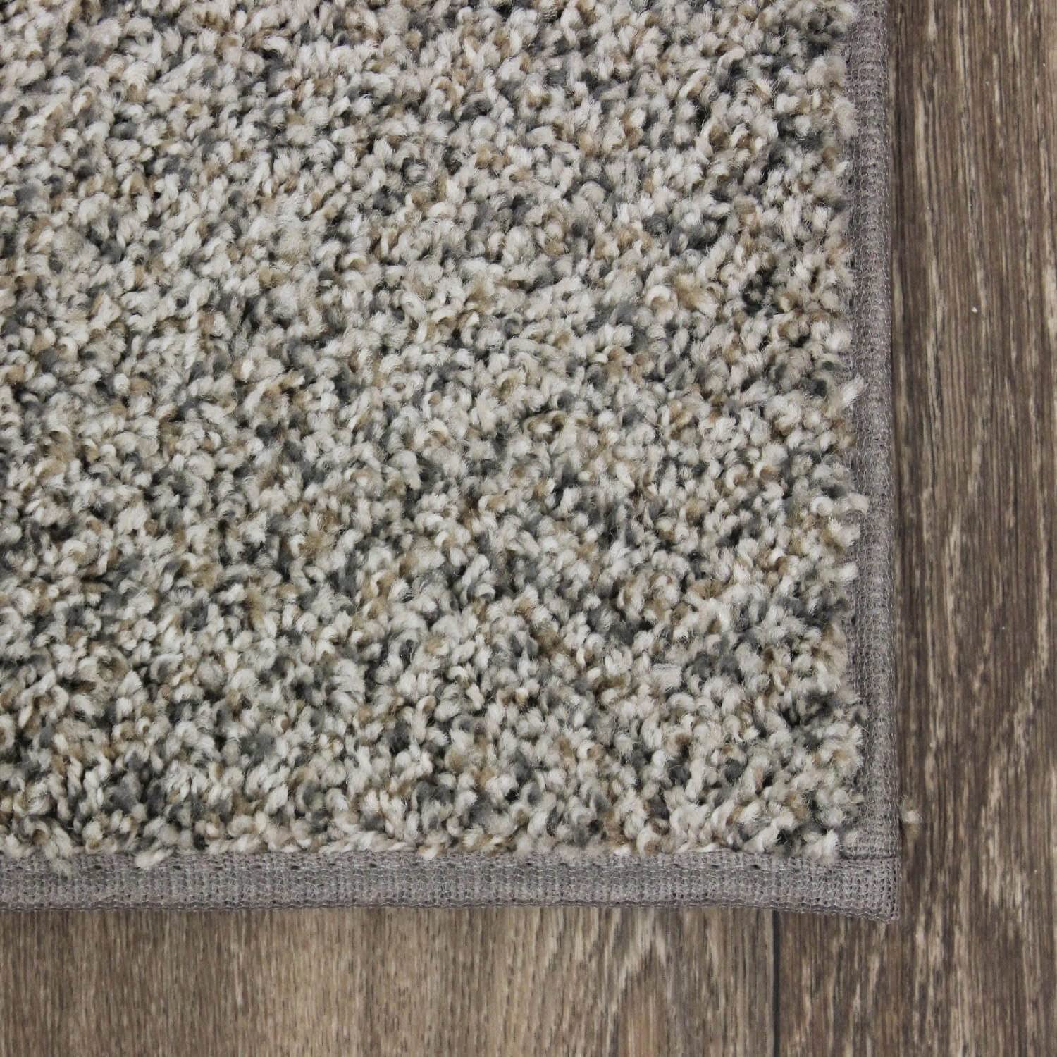 KOECKRITZ Premium Carbon Crystals Custom Cut 9x12 Frieze Indoor Area Rug - Soft Modern Carpet for Living Room, Bedroom & Office Decor