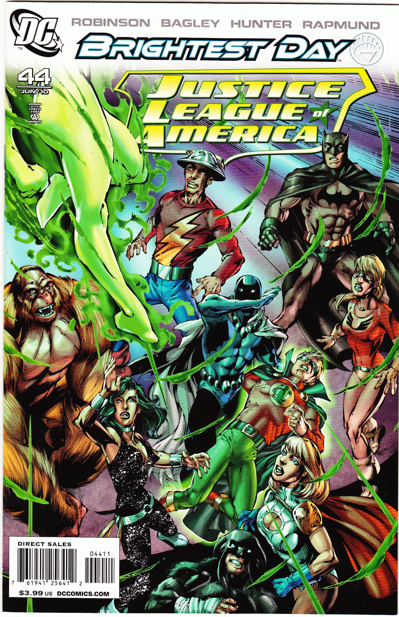 Justice League of America #44 DC Comic Book - Brightest Day Edition | Collectible Superhero Comic for Fans & Collectors | Perfect for Gifts, Displays & Comic Book Collections