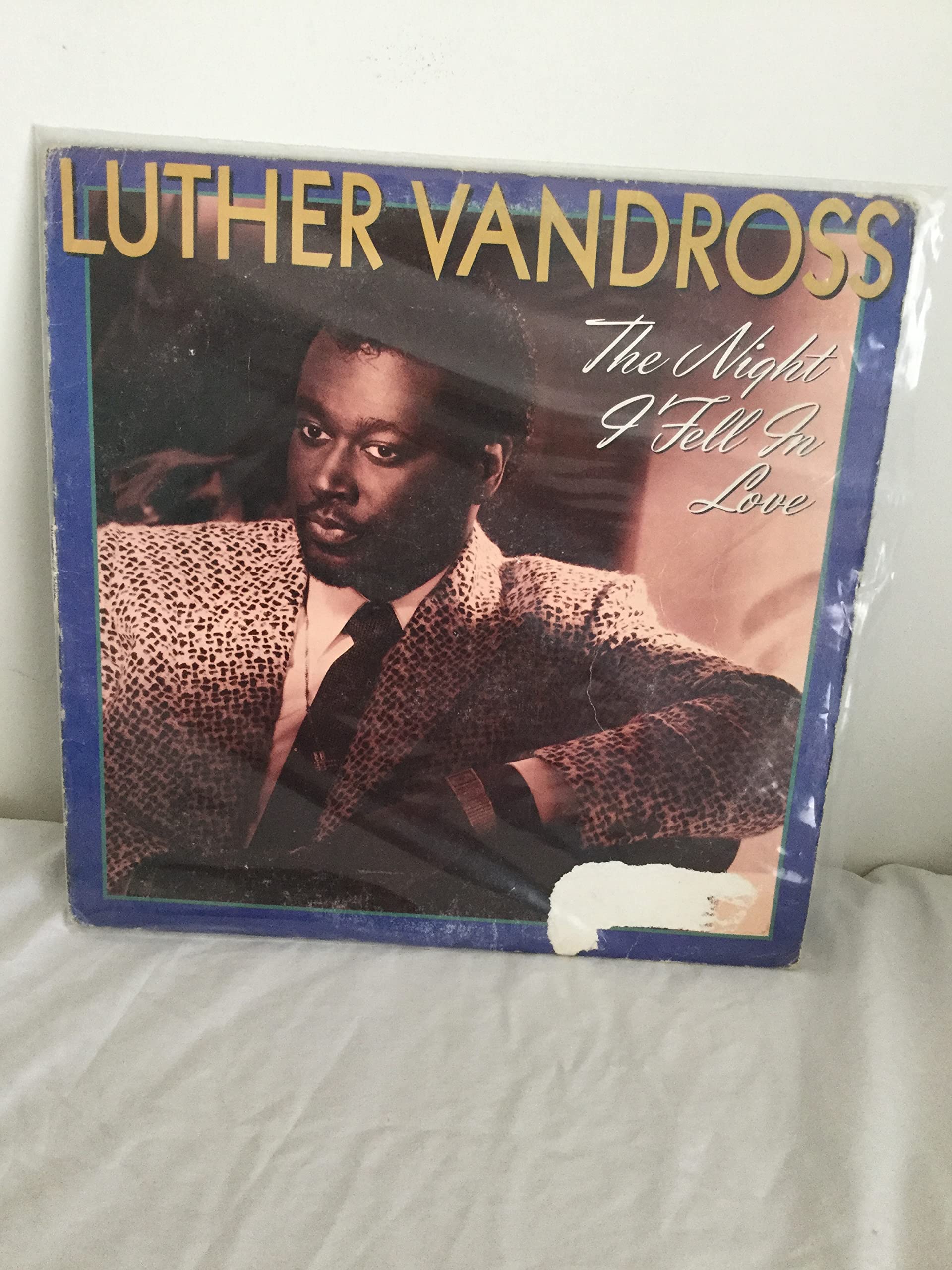 Night I Fell in Love by Luther Vandross [1985] - Romantic Vinyl Record for Anniversary Gifts & Cozy Evenings