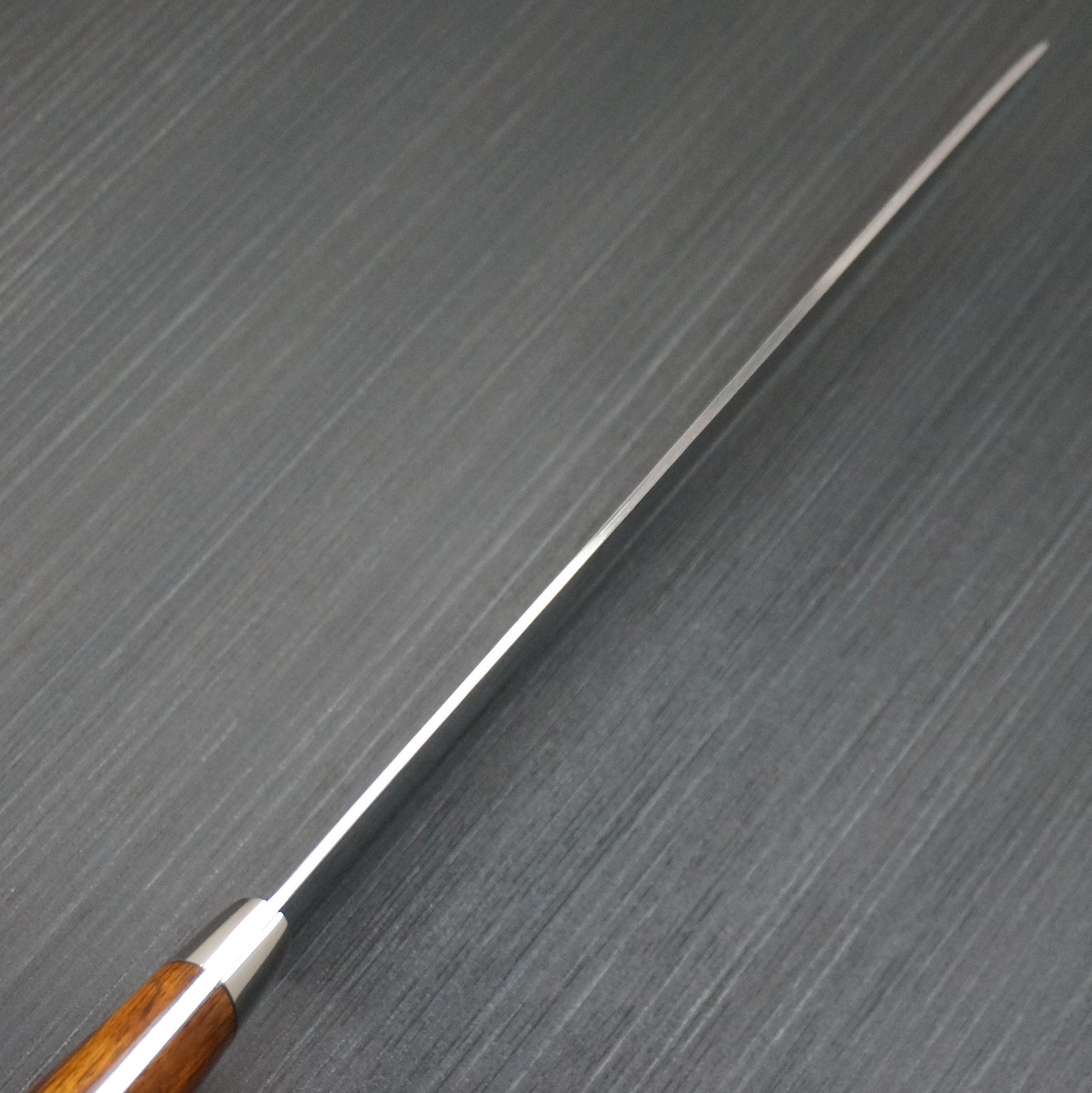 Premium Yuta Katayama Super Gold 2 Damascus Gyuto Chef Knife 210mm - Japanese High-Carbon Steel Blade with Ironwood Handle - Perfect for Professional Chefs & Home Cooking - Sushi, Meat Cutting & Vegetable Chopping