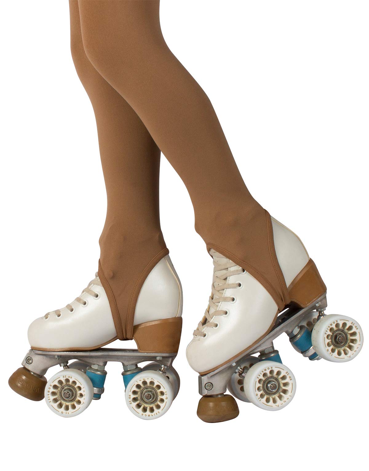 CALZITALY Girls Skating Tights 6-12 Years for Roller & Ice Skating