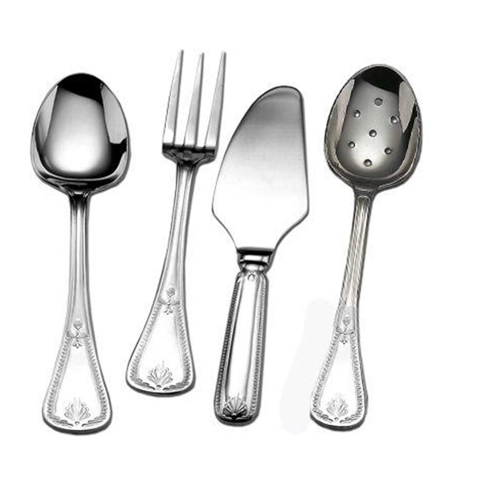 Elegant Consul 4-Piece Hostess Set - Perfect for Dinner Parties, Bridal Showers & Entertaining Guests