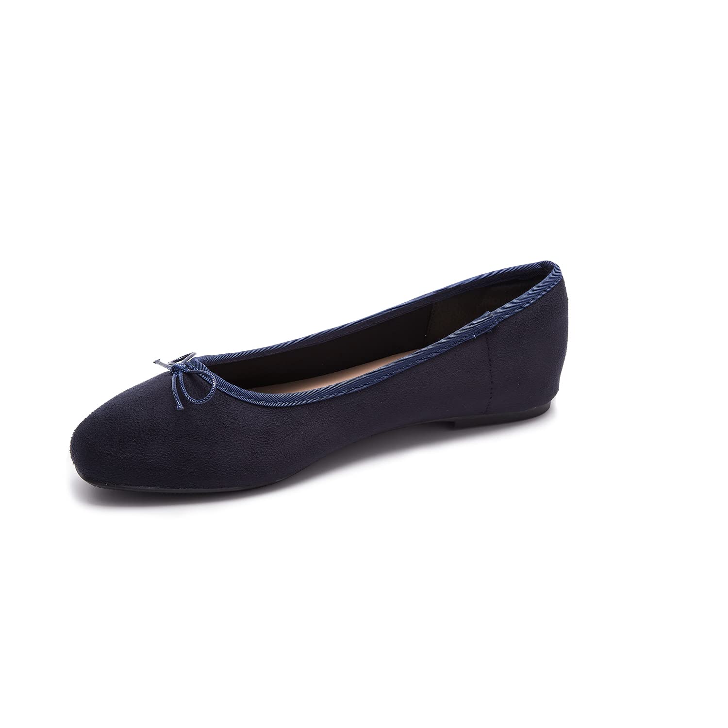 Women's Comfortable Round Toe Ballet Flats - Elegant Bow Dress Shoes for Work, Party & Everyday Wear | Breathable & Lightweight Walking Shoes for Women