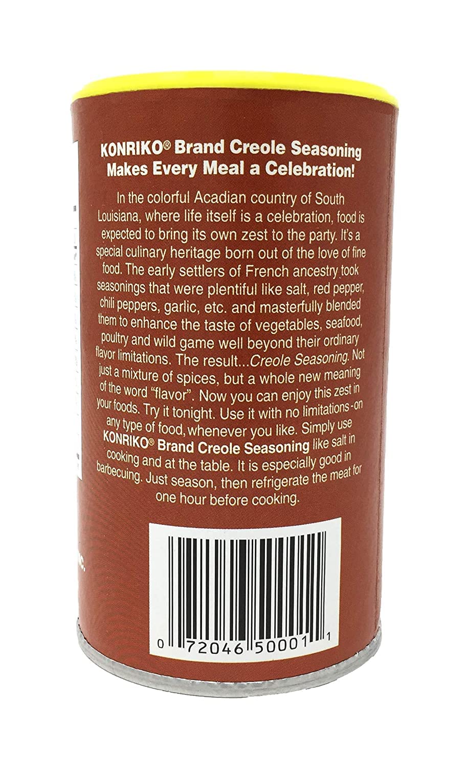Konriko Creole Seasoning 6 oz (Pack of 2) - Wheat Free, Gluten Free, No MSG - Authentic Louisiana Flavor for Gumbo, Jambalaya & Grilling