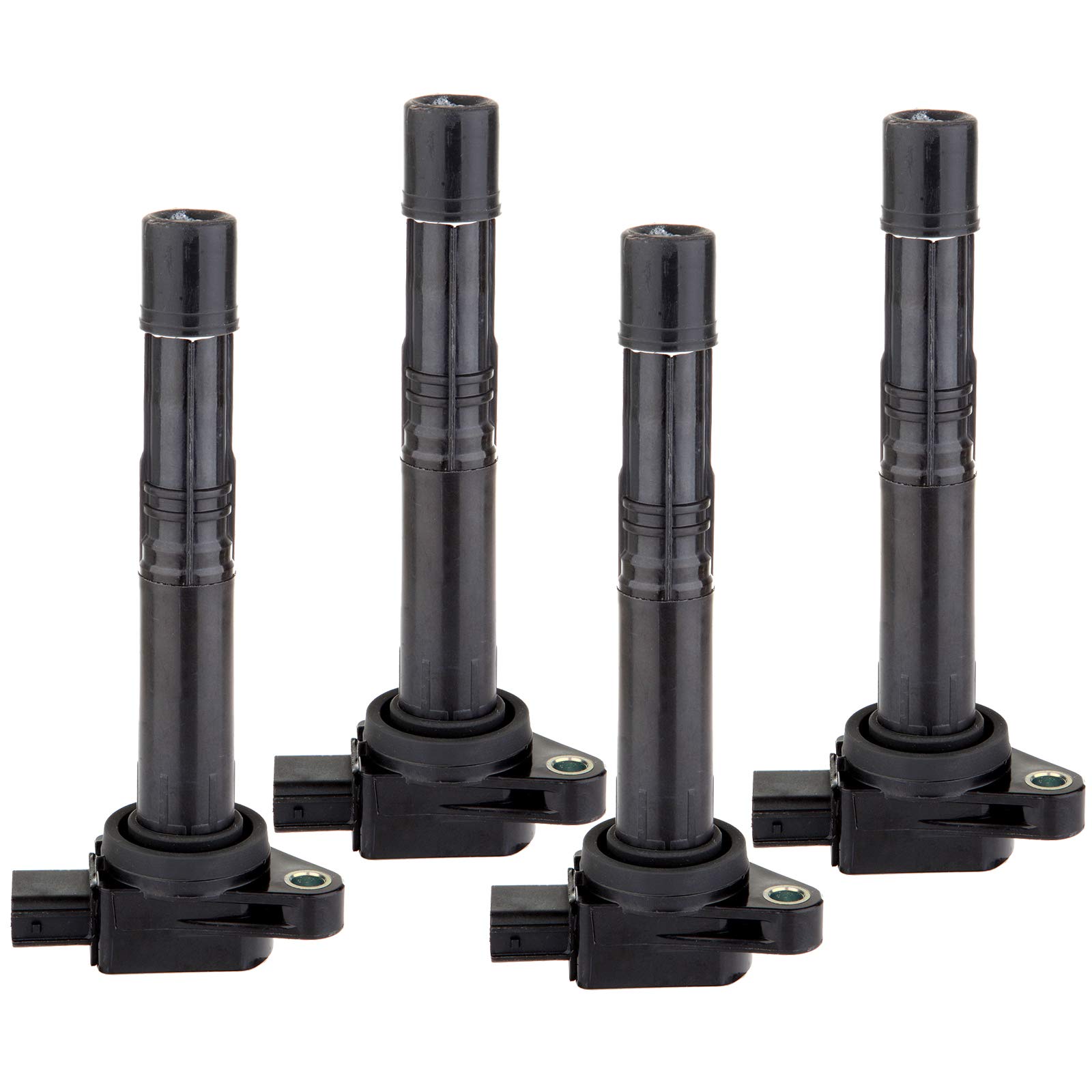 4-Pack Ignition Coil Set Compatible with Acura TSX/RDX 2004-2012 - Direct Replacement for OE UF417 C1450 - Improves Engine Performance & Fuel Efficiency
