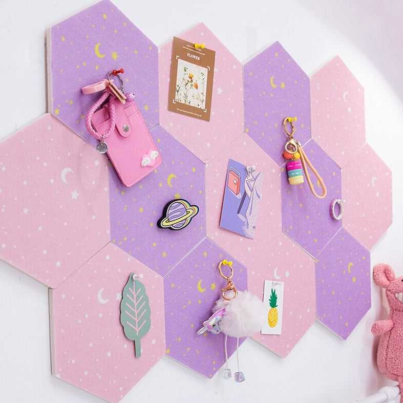 Hexagon 3D Wall Decal Stickers - Peel and Stick Geometric Wall Art for Home & Office Decor - Perfect for Living Room, Bedroom, Nursery, and Workspace Transformation