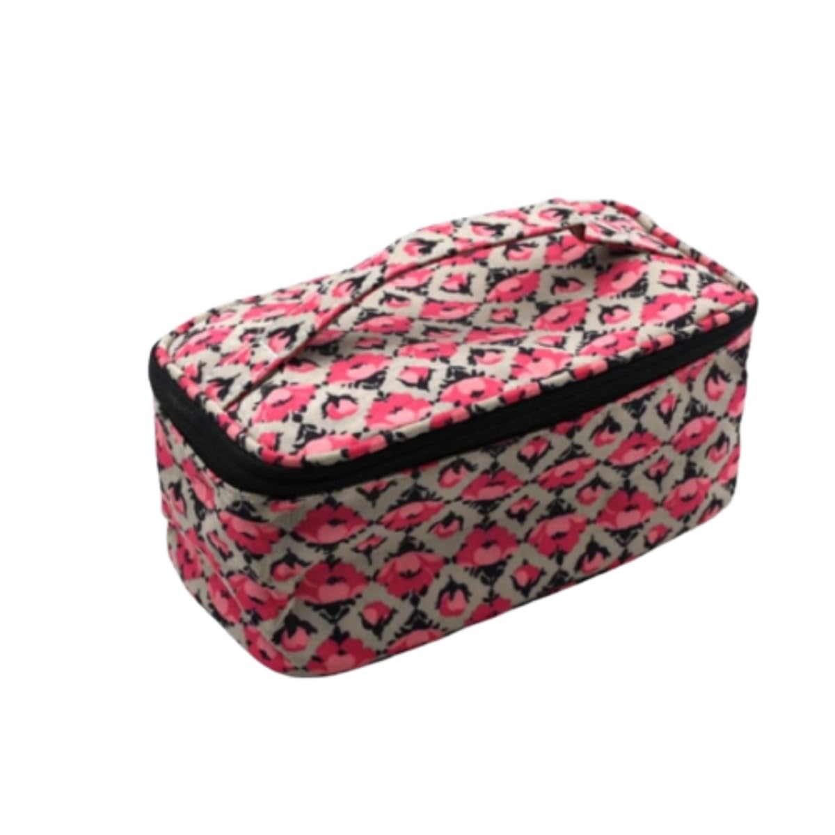 MDMINFY Makeup Pouch Cosmetic Organizer Bag for Women - Waterproof Travel Toiletry Storage Case with Multiple Pockets | Perfect for Travel, Gym, Daily Use & Gift Giving