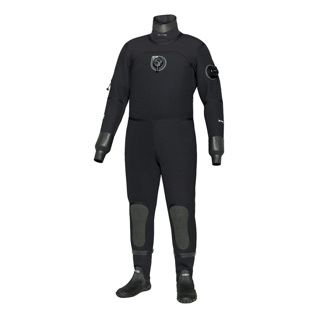 Bare D6 HD Pro Dry Suit for Scuba Diving - Waterproof & Thermal Protection for Cold Water Diving, Spearfishing, and Underwater Photography