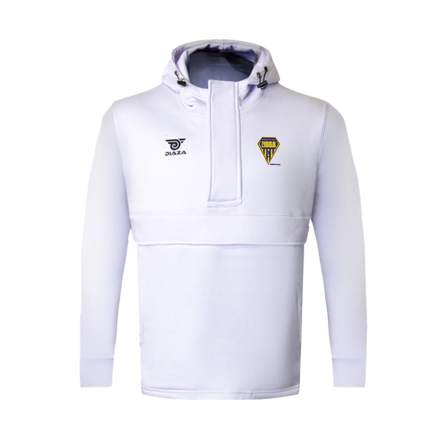 Diamond State Academy EL Blanco Hoodie - Stylish & Comfortable Pullover for Men & Women | Perfect for Casual Wear, Gym, and Outdoor Activities