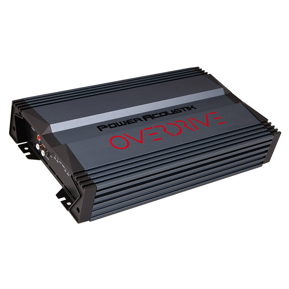 Power Acoustik OD1-3500D 3500W Max Class D Monoblock Car Amplifier - 1 Ohm Stable with Bass Remote - for Deep Bass & Car Audio System Upgrade