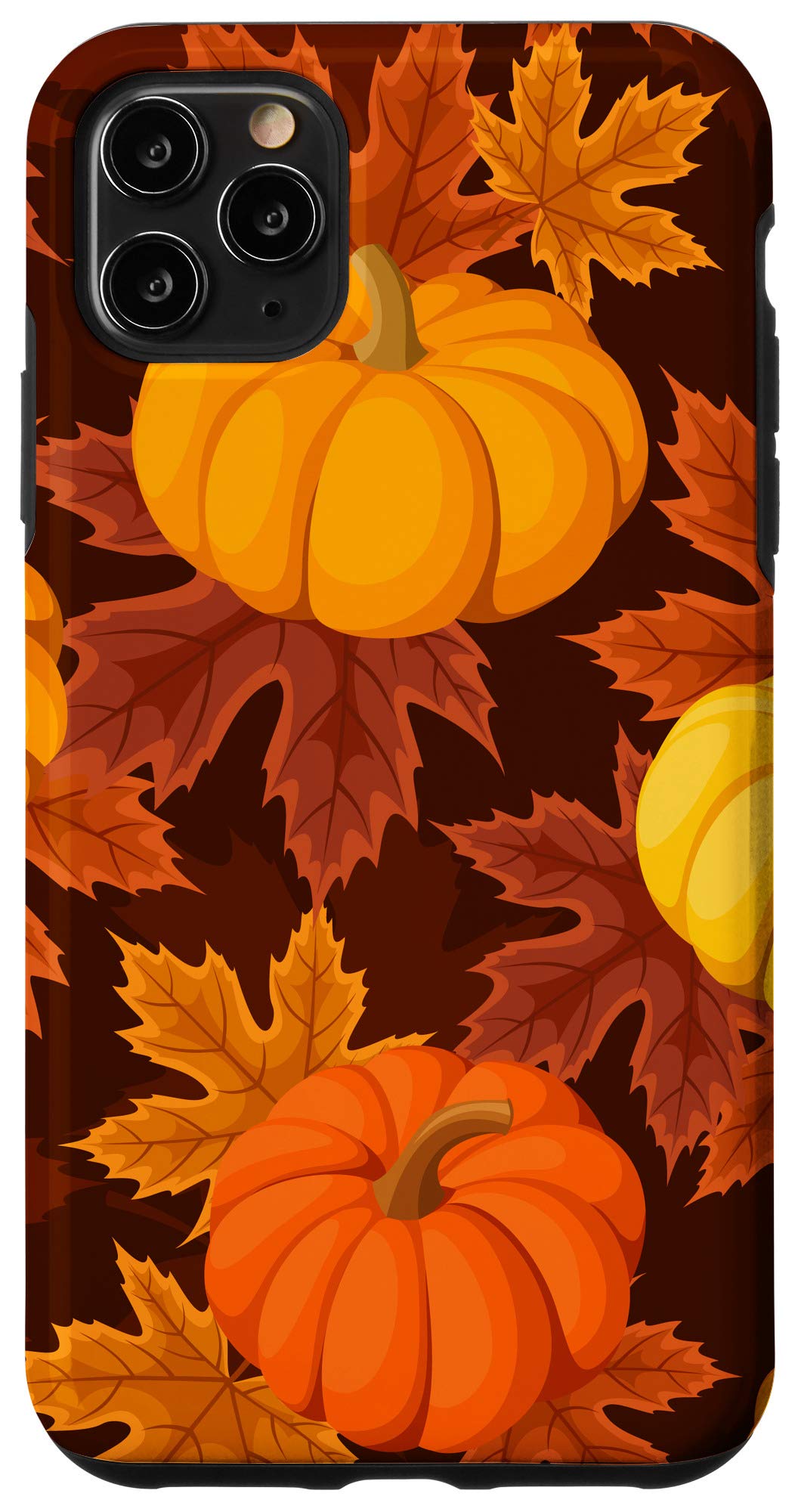 iPhone 11 Pro Max Halloween Pumpkin Phone Case - Cute & Funny Protective Cover for iPhone 11 Pro Max - Perfect Halloween Gift for iPhone Lovers (Trick or Treat, Costume Parties, Spooky Season Accessory)