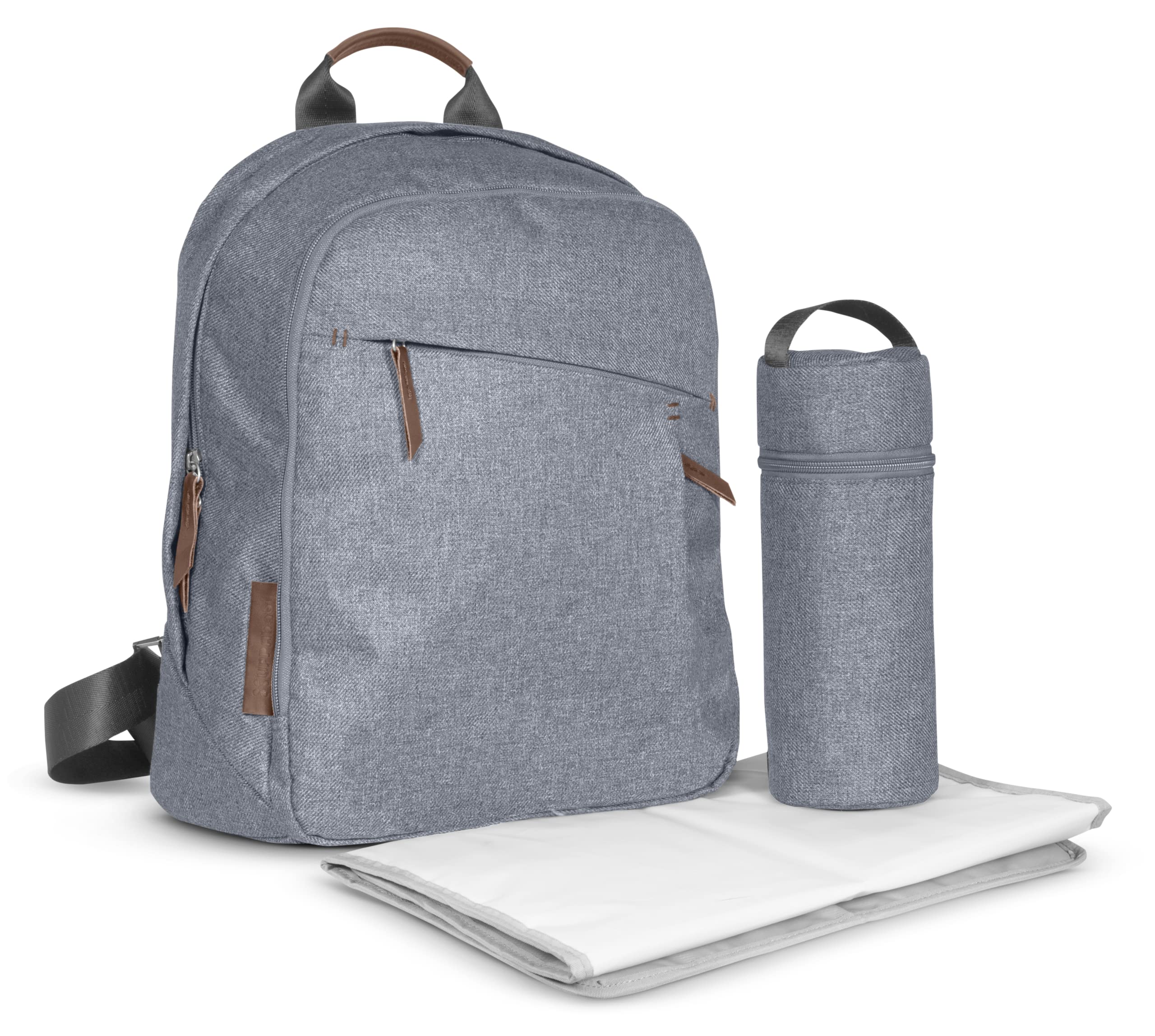 UPPAbaby Unisex Baby Changing Backpack - Stylish Gray Diaper Bag for Parents | Perfect for Travel, Daycare & On-the-Go Parenting