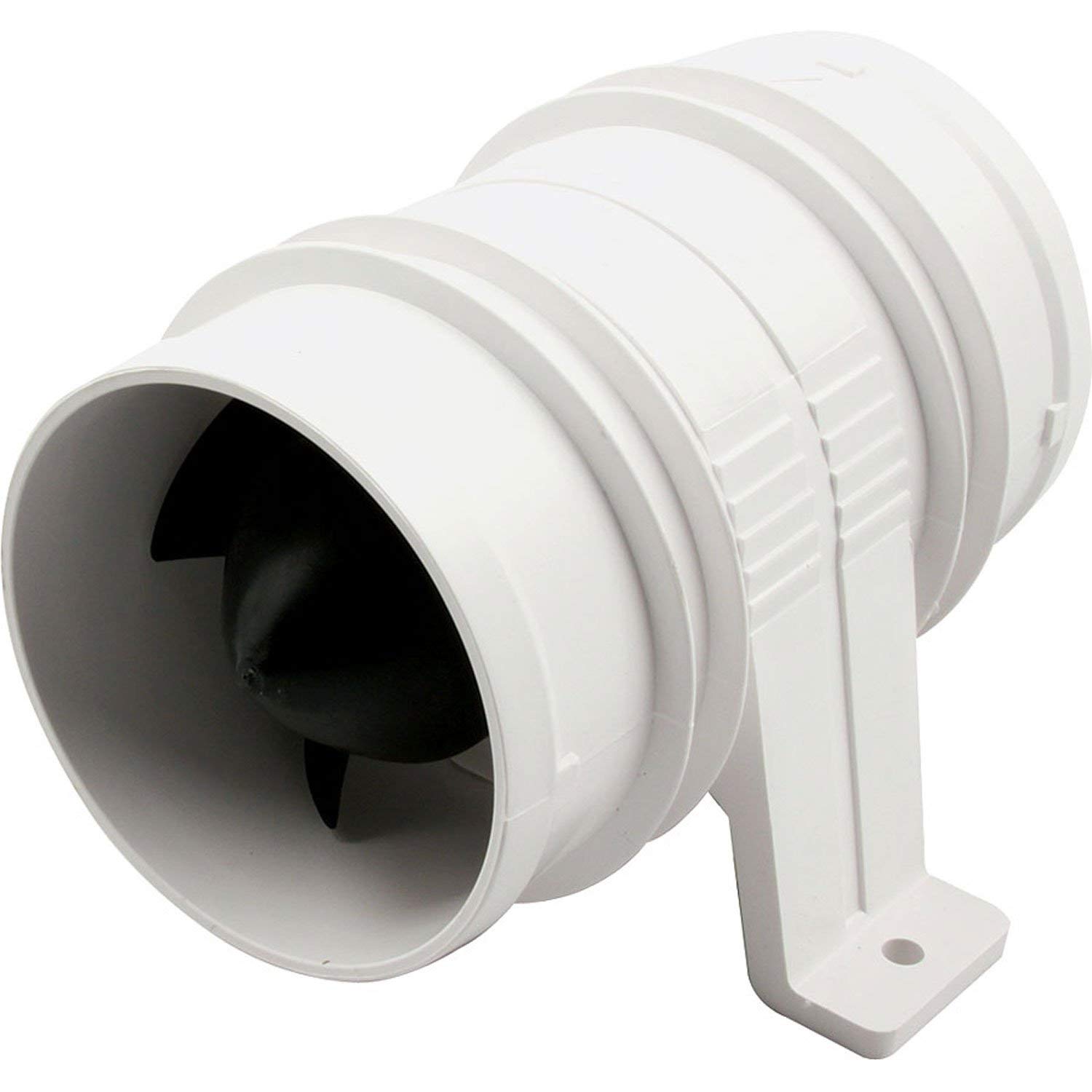 Allstar Performance ALL13010 Compact Inline Blower Fan - High Efficiency Cooling for Automotive, HVAC & Industrial Applications
