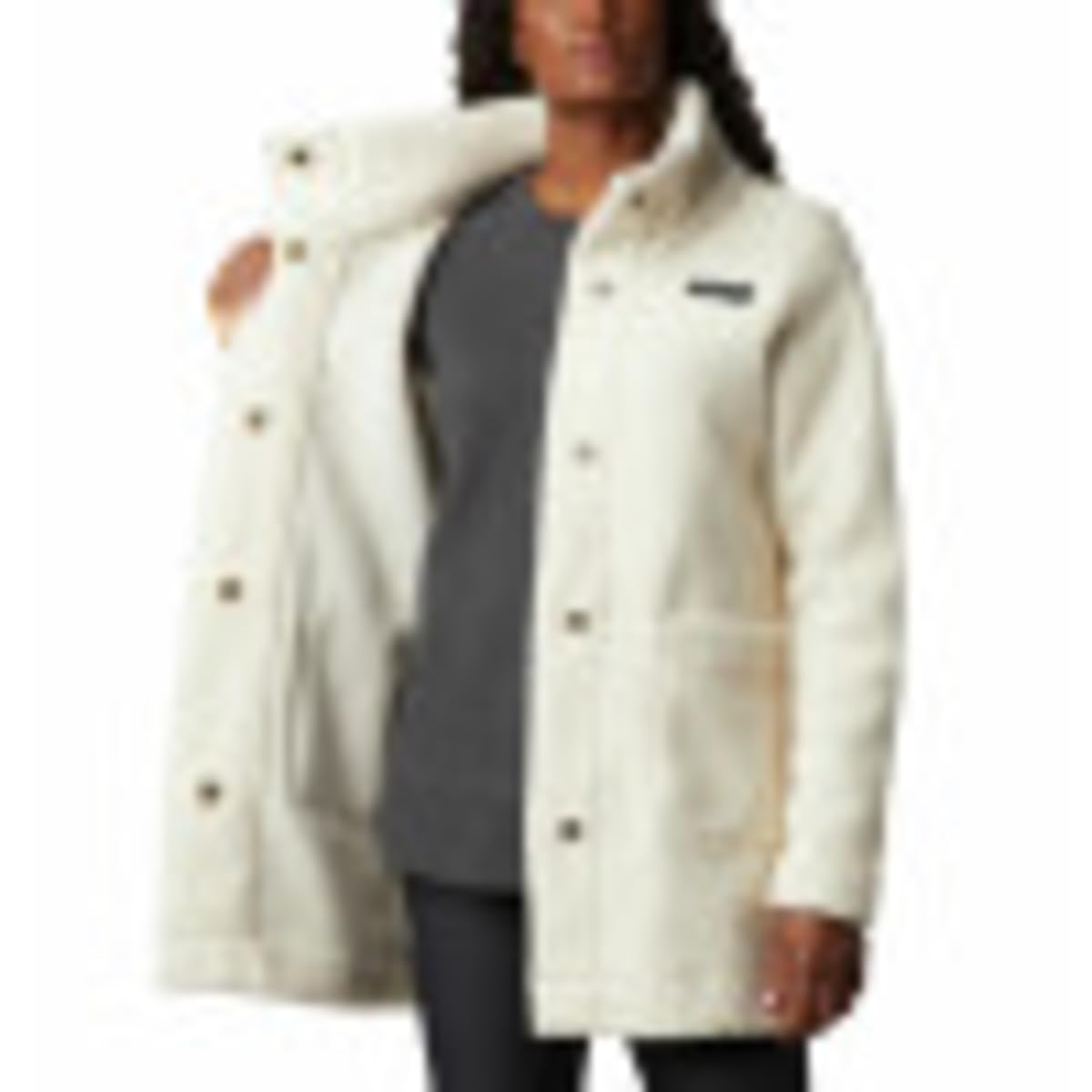 Columbia Women's Panorama Long Jacket - Waterproof Hiking Jacket for Outdoor Adventures, Rainy Days & Winter Travel