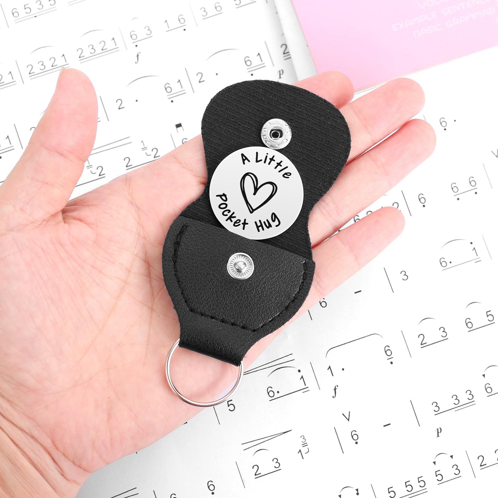 iJuqi Inspirational Keychain for Women - Self Care Mental Health Gift, Motivational Little Reminders for Christmas & Birthday (Perfect for Nurses, Therapists, Friends & Daily Encouragement)
