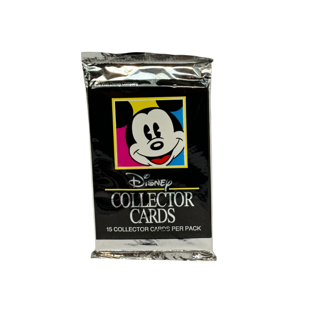 1991 Impel Disney Collector Cards Unopened Pack - Vintage Disney Trading Cards for Collectors - Perfect for Disney Fans, Nostalgic Gift & Card Collecting Hobby