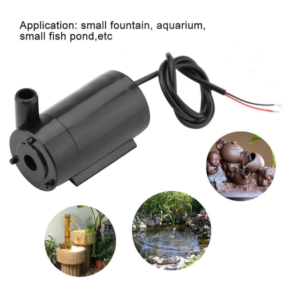 3W 220V Submersible Water Pump, 5pcs DC 3V-5V Mini Water Pump for Aquarium/Fish Tank/Pond/Hydroponics - Ideal for Home, Garden & DIY Water Circulation Projects