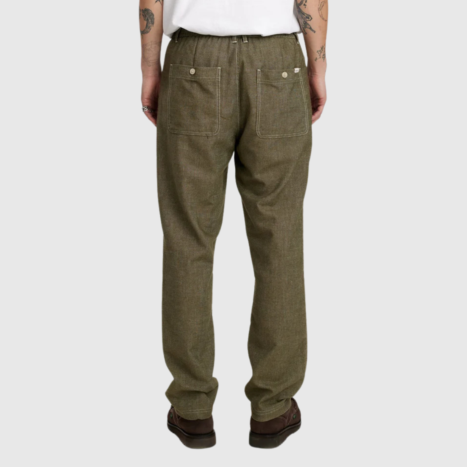 Stylish Akjan Twill Contrast Pants for Men & Women - Comfortable Casual & Office Wear - Perfect for Business, Travel & Everyday Outfits