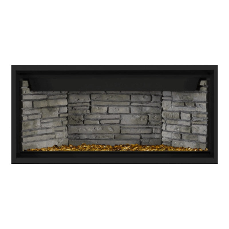 Napoleon Ascent Premium 42 Inch Linear Direct Vent Gas Fireplace - BLP42NTE | Modern Home Heating Solution for Living Rooms & Patios