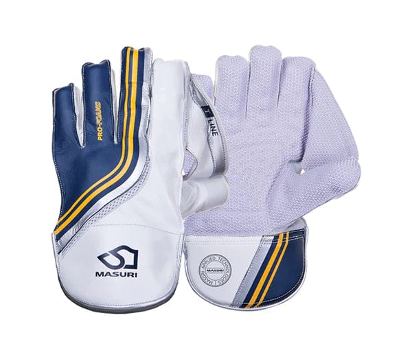 Masuri T Line Wicketkeeping Gloves - Premium Cricket Wicket Keeper Gloves for Practice & Matches - Lightweight & Durable Protection for Wicketkeepers