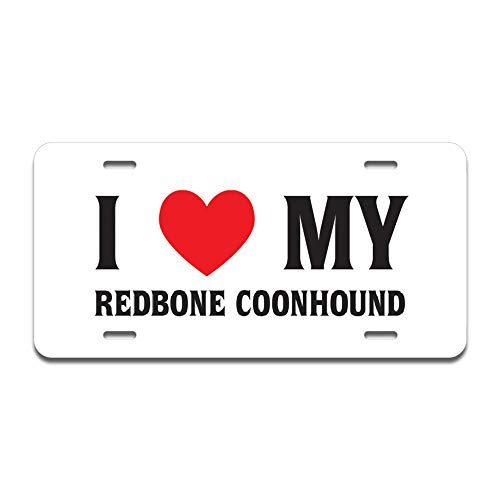 I Love My Redbone Coonhound