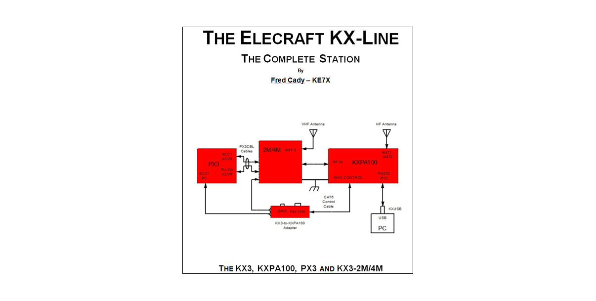 Elecraft KX Line Book by Fred Cady - Complete Guide for Ham Radio Operators | Learn Radio Setup, Troubleshooting & Operation for Amateur Radio Enthusiasts