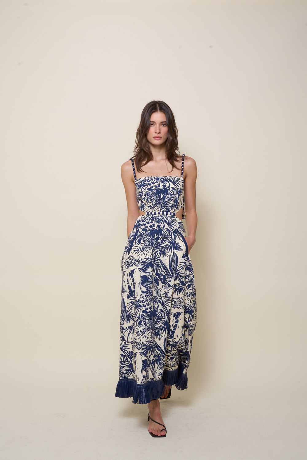 Harmony Women's Floral Summer Dress - Elegant & Comfortable for Beach, Party, and Casual Wear