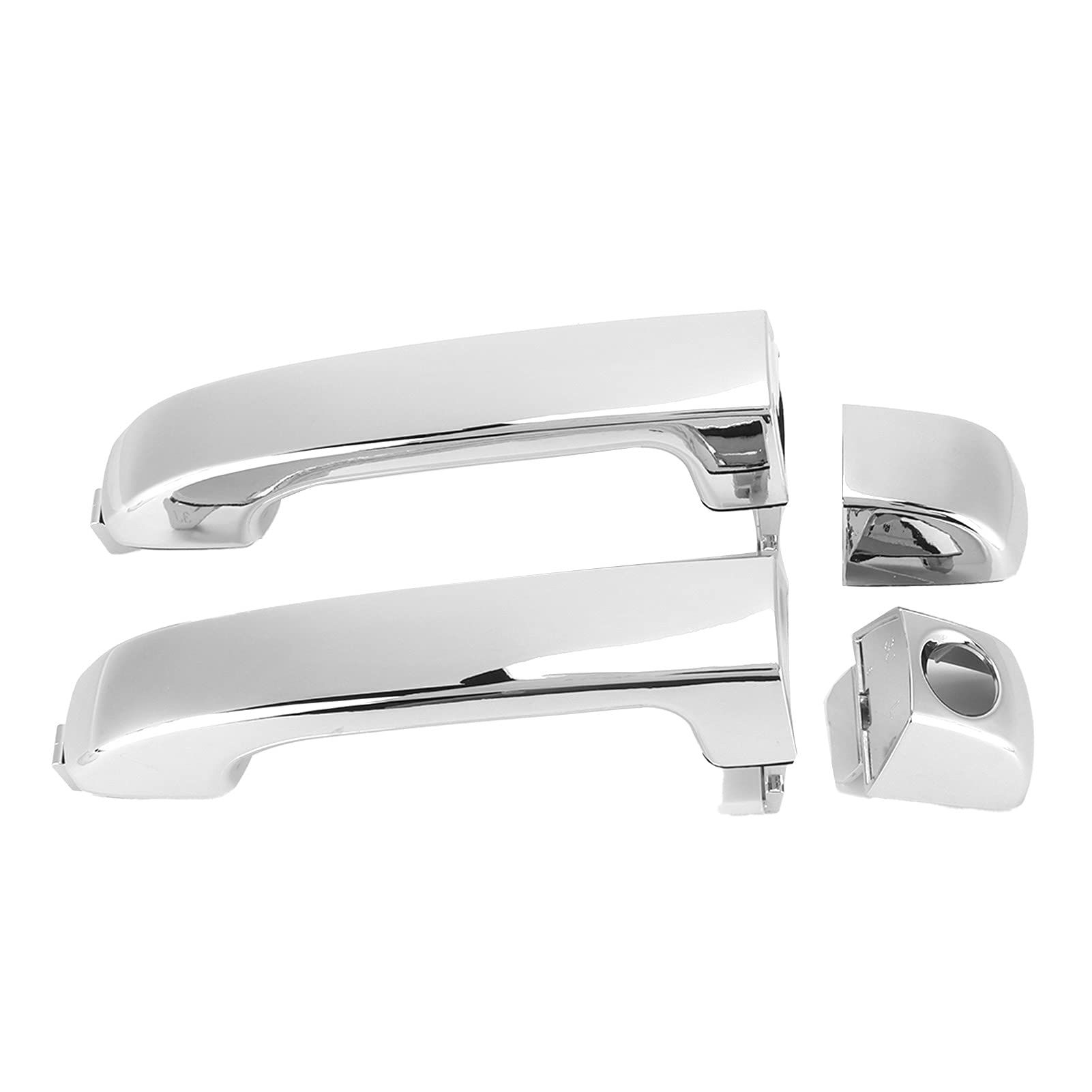 Replacement Front Right & Left Outer Car Door Handle for 2007-2012 Models - Compatible with 82651-3J010 (White) - Perfect for DIY Auto Repair & Vehicle Maintenance