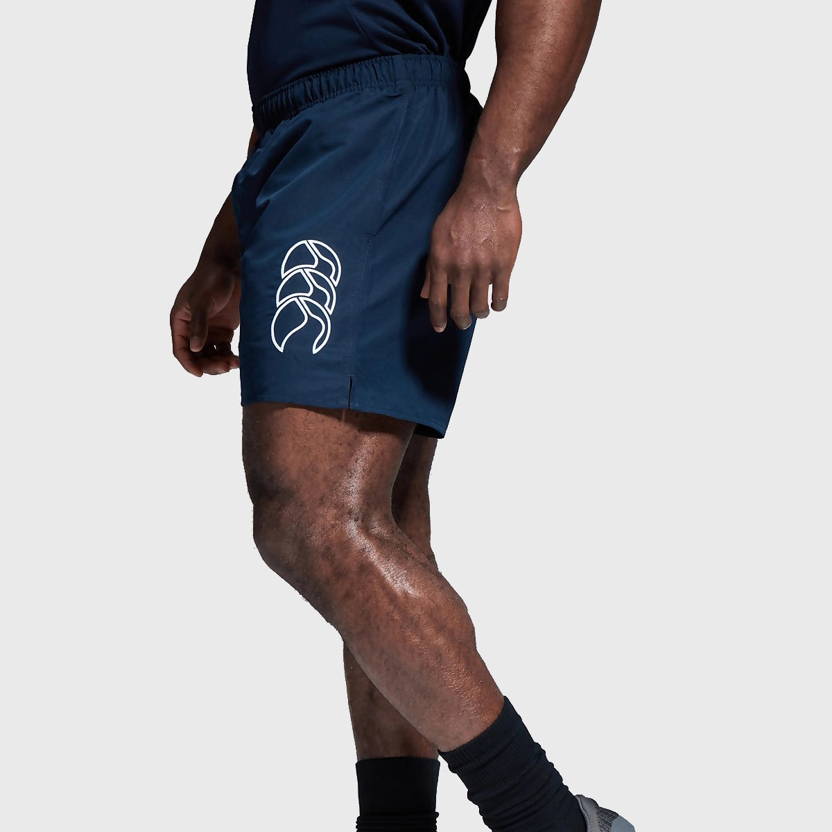 Canterbury Men's Tactic Shorts - Navy Blue Athletic Training Shorts for Rugby, Soccer & Gym Workouts