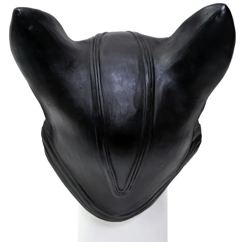 Sexy Catwoman Selina Kyle Latex Mask - Superhero Halloween Cosplay Costume Accessory for Parties & Comic Conventions