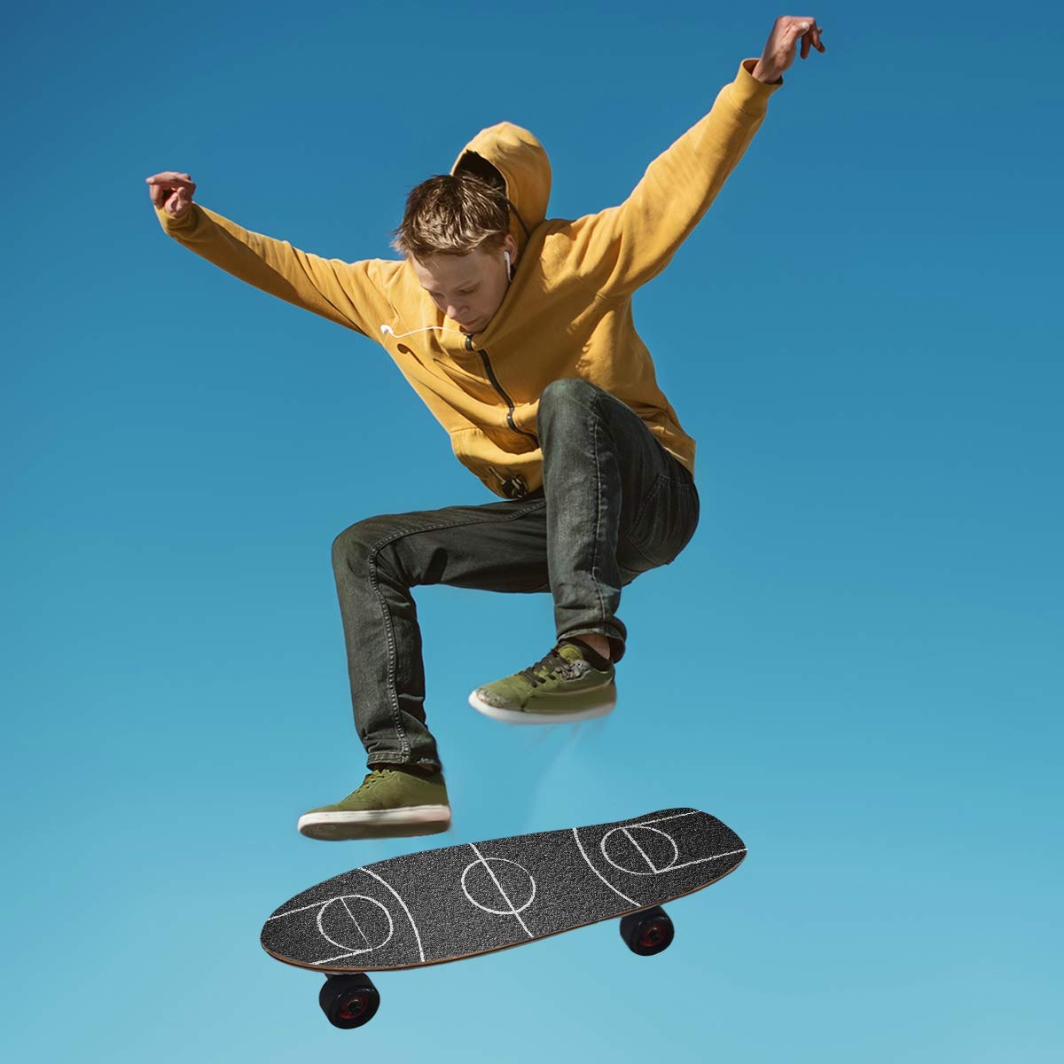 Aflyko Premium Skateboard Grip Tape - 9