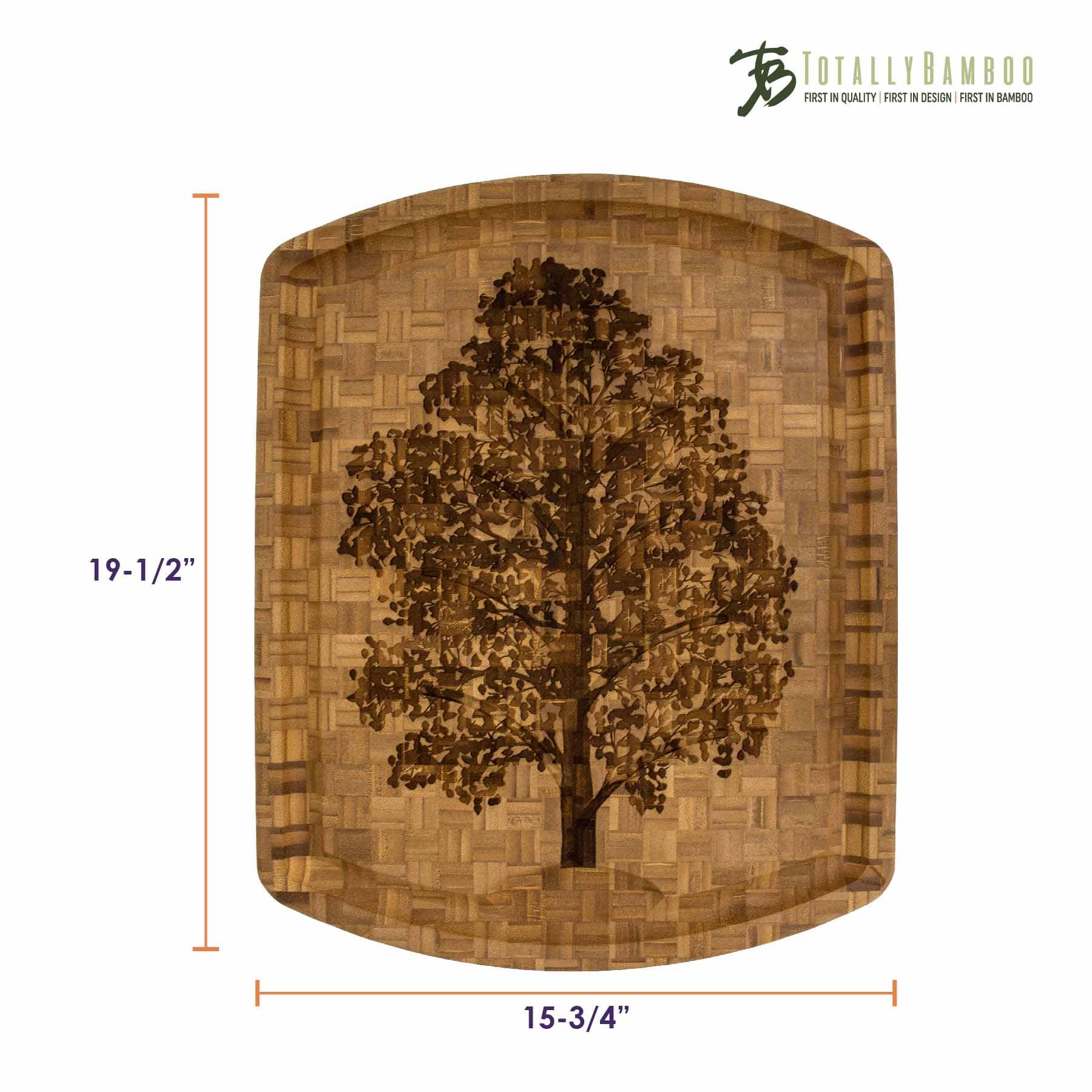 Personalized Family Tree Engraved Wood Board - 19.5