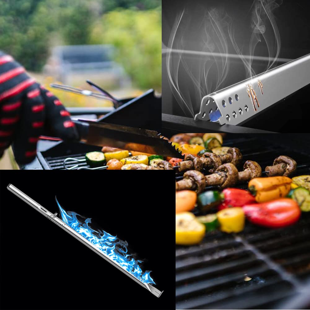 Charbroil Performance 5 Burner Grill Parts Replacement Kit - Burners, Heat Plates & Adjustable Carryover Tube for Models 463347519, 463347017, 463335517, 463276517, 463244819 - Perfect for Outdoor BBQ & Backyard Grilling