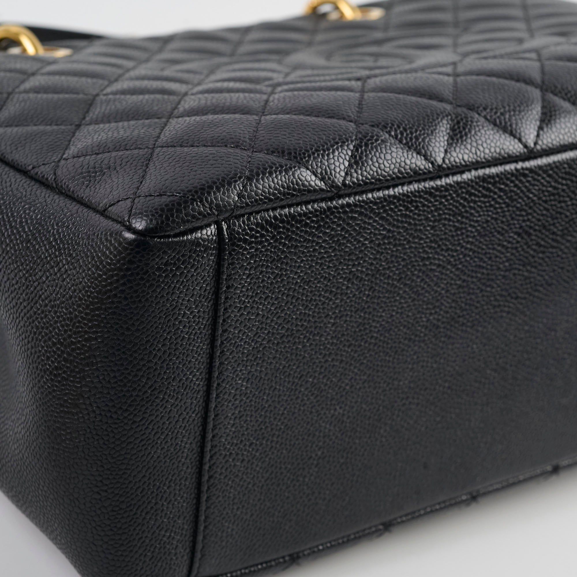 Chanel Caviar Leather Grand Shopping Tote GST Handbag Black - Luxury Designer Shoulder Bag for Women, Perfect for Work, Travel & Everyday Use
