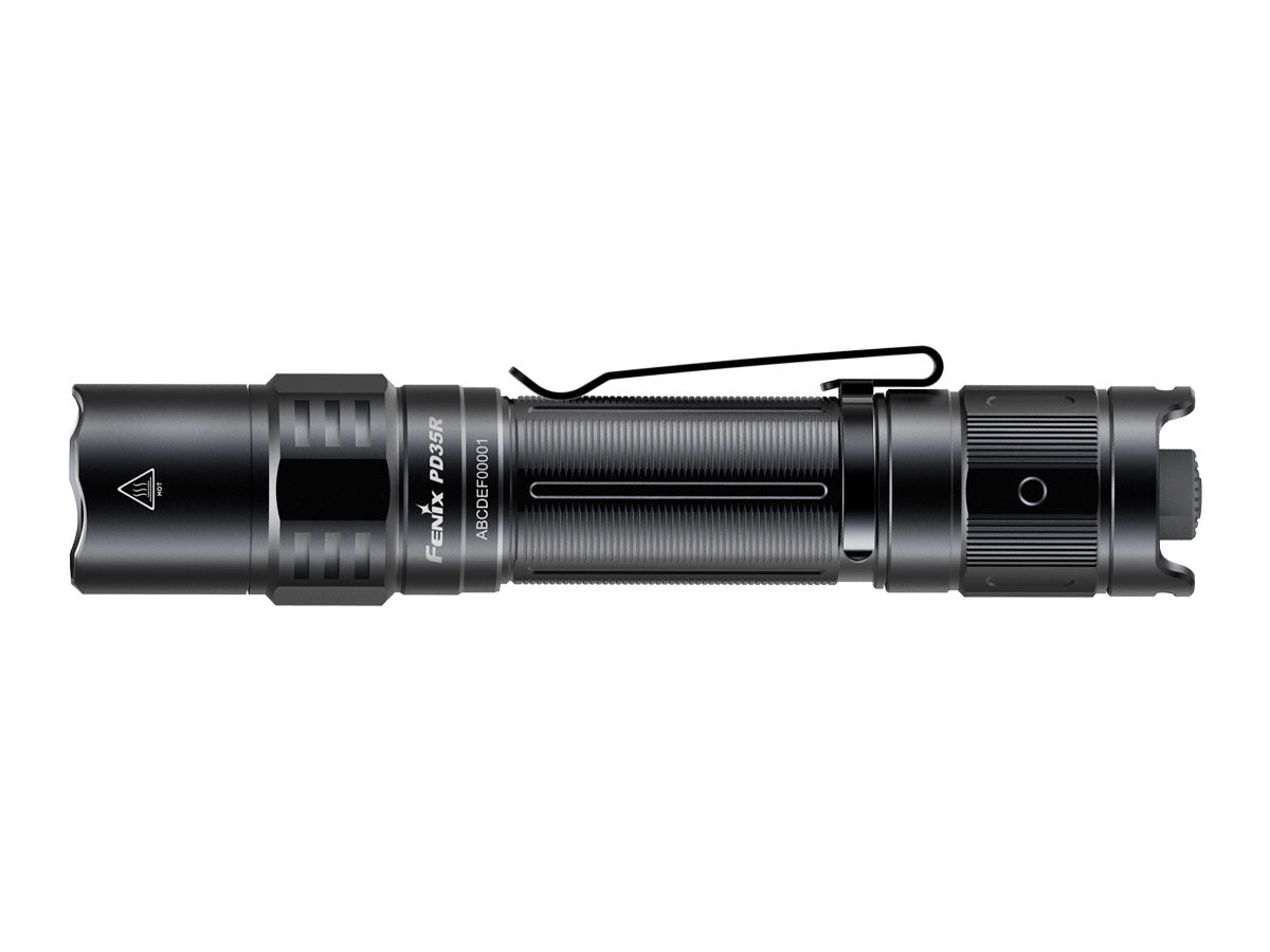 Fenix PD35R Rechargeable Tactical Flashlight with Custom Engraving - High Lumens LED Light for Camping, Hiking, Emergency & Outdoor Adventures