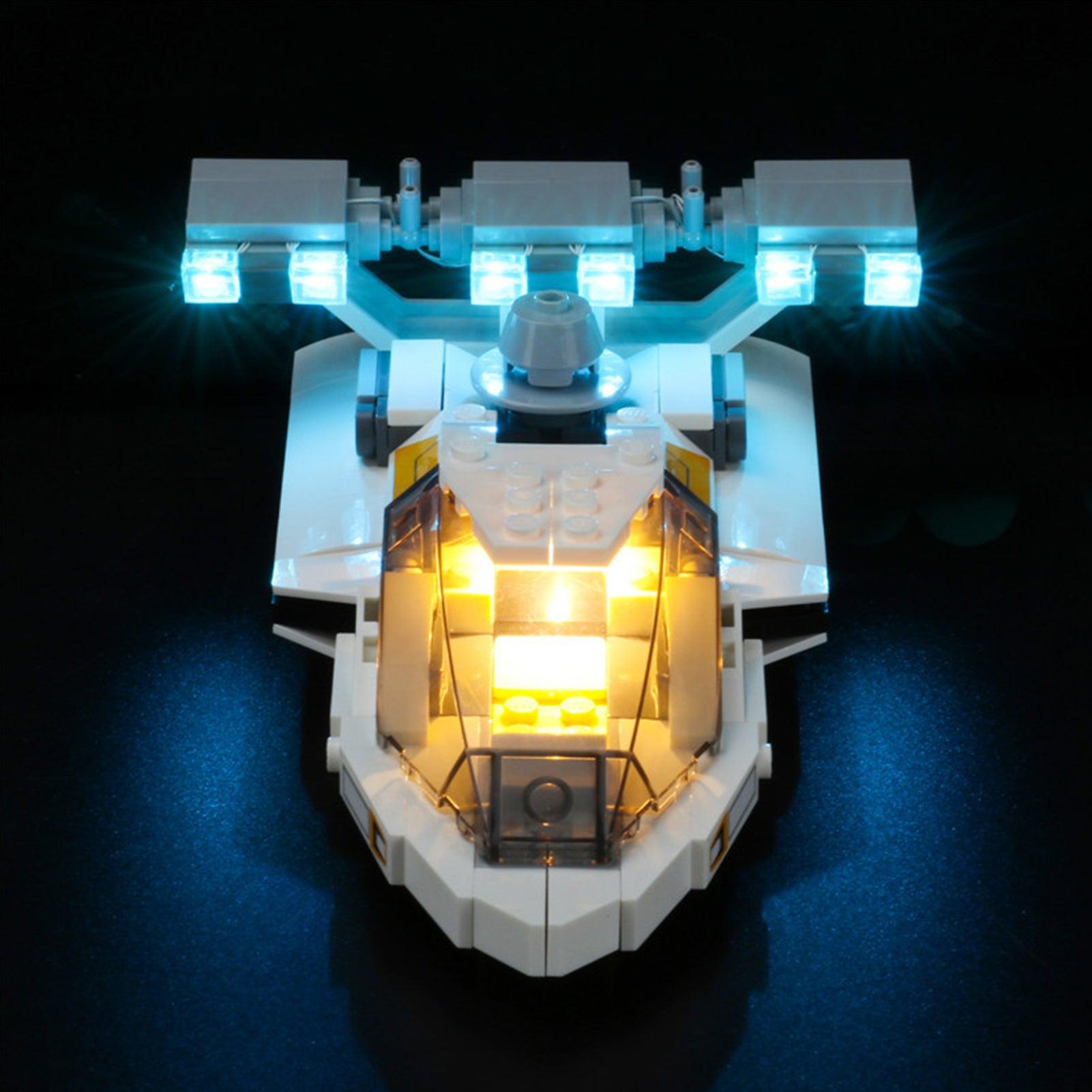 **LEGO Star Wars Mos Eisley Cantina 75290 Light Kit - Enhance Your Model with LED Lighting for Display & Night Scenes**