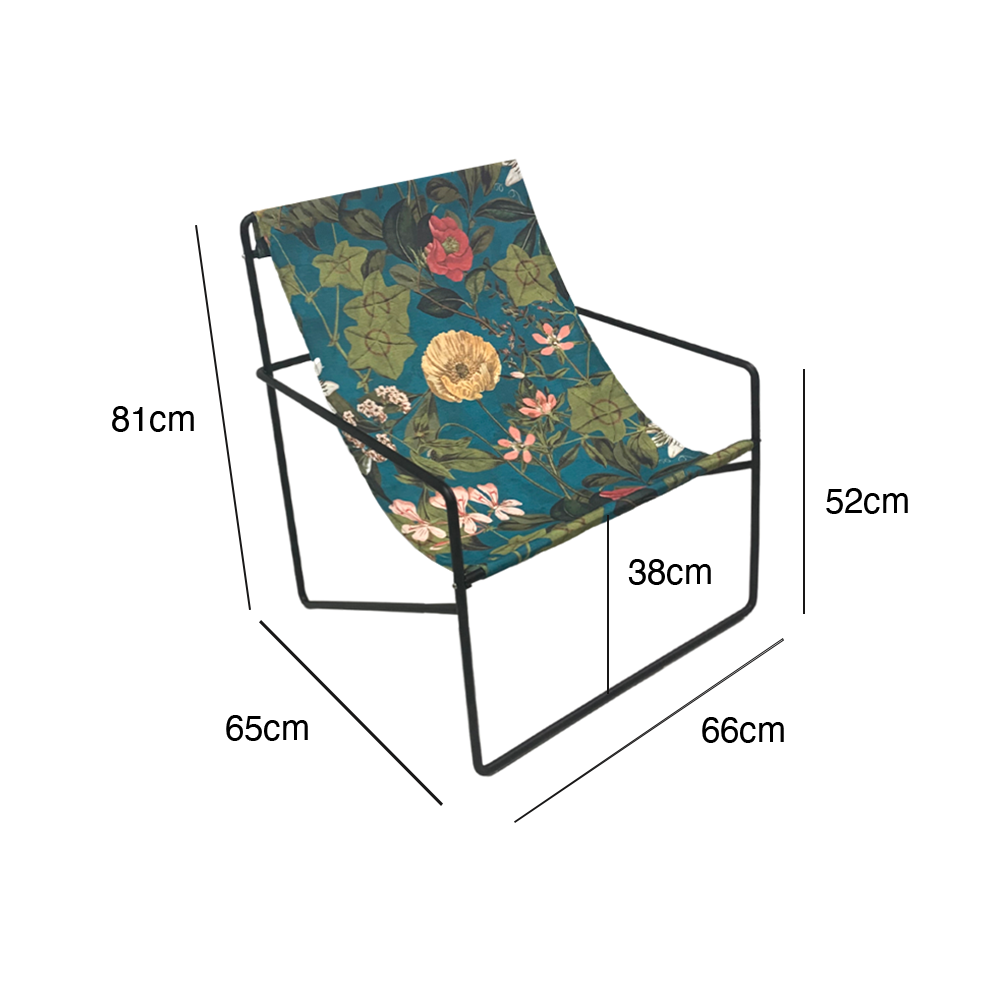 Coastal Designer Lounge Chair Kingfisher - Modern Wicker Patio Furniture for Outdoor Relaxation, Beach House Decor & Poolside Lounging