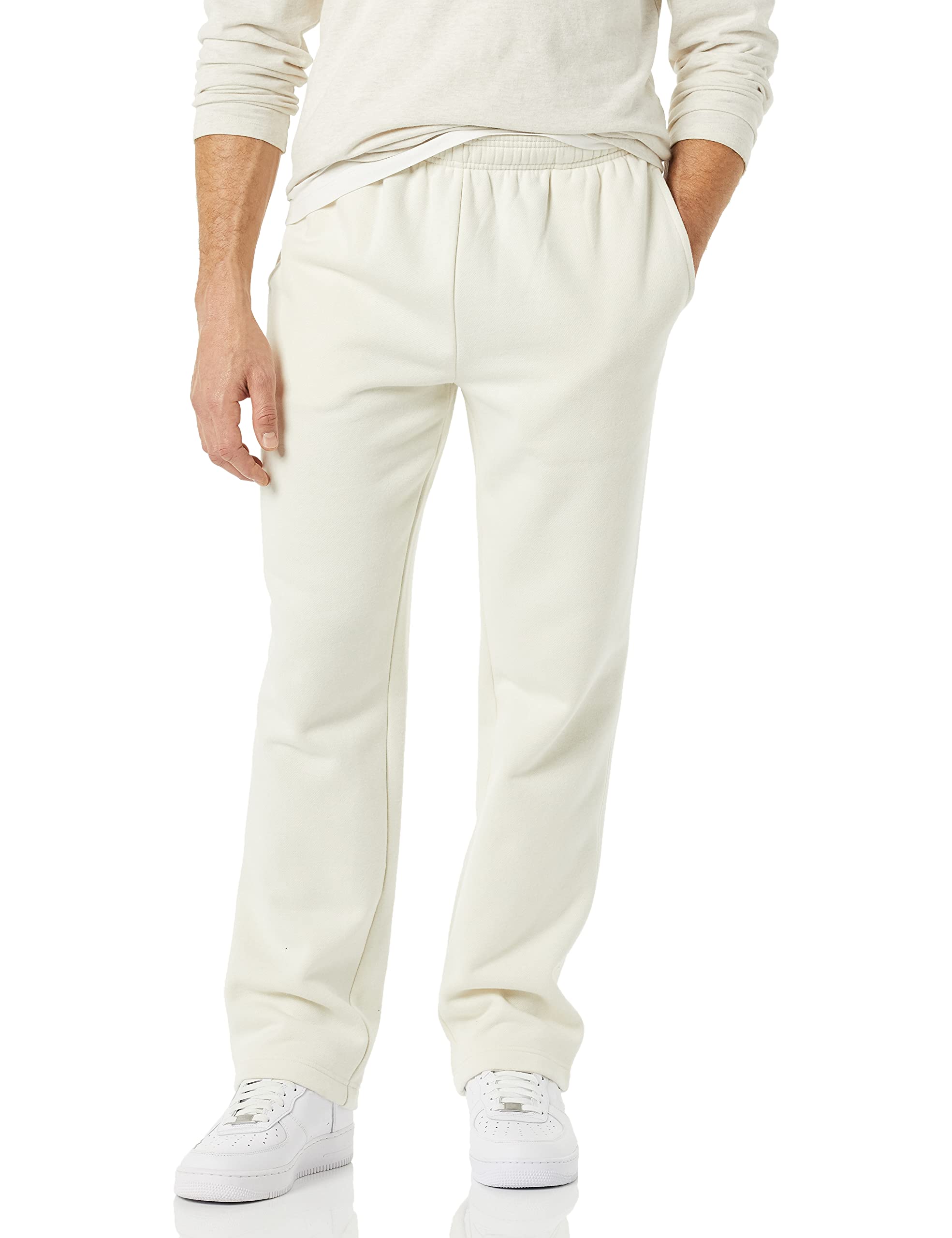 Amazon Essentials Men's Fleece Sweatpants - Comfortable Casual Lounge Pants for Big & Tall Sizes | Perfect for Home Relaxation, Gym Wear & Outdoor Activities
