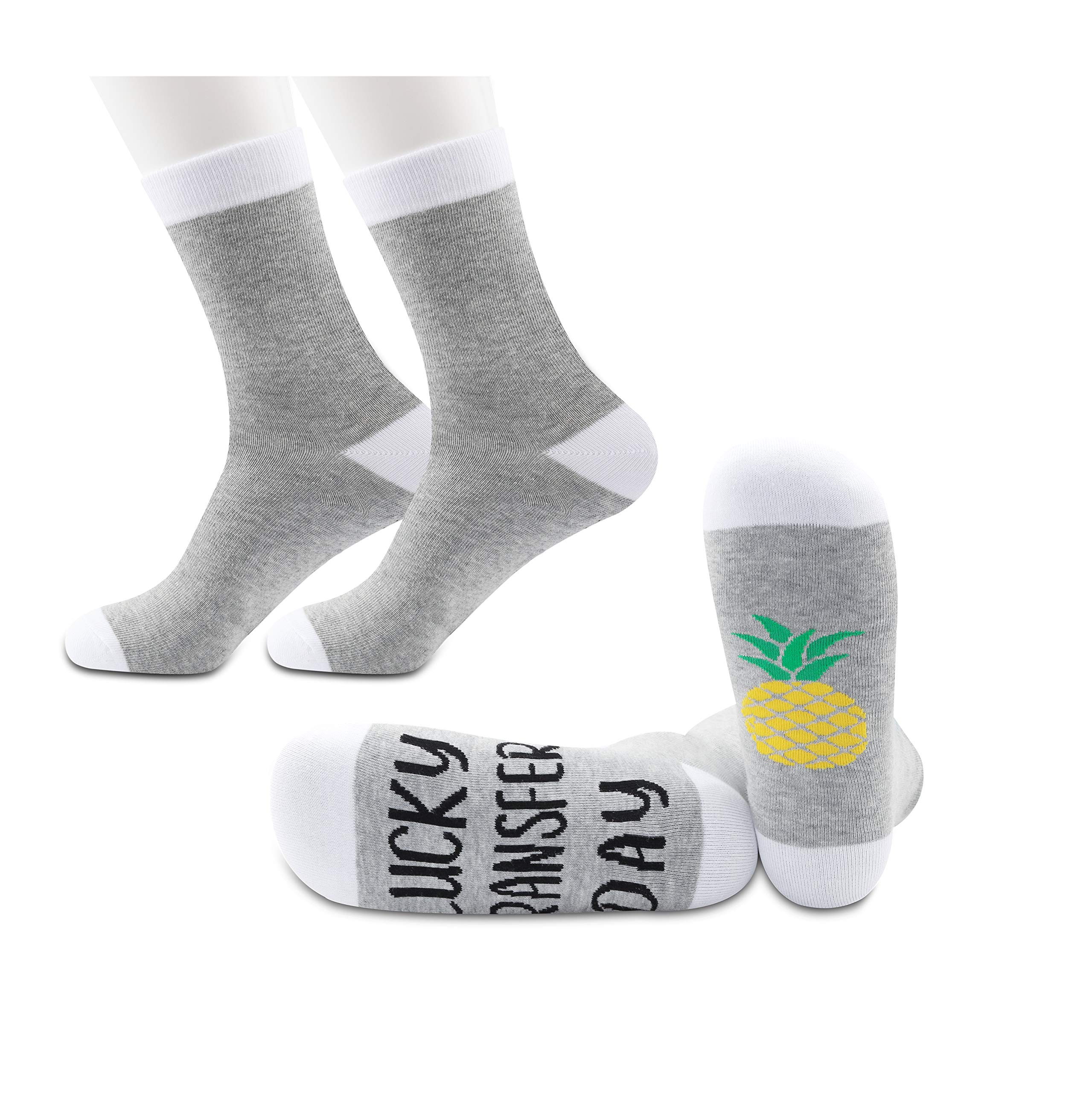 JXGZSO Lucky Socks for IVF & Fertility - Good Luck Transfer Socks for Infertility Treatment & Embryo Implantation - Perfect for IVF Clinics & Pregnancy Support